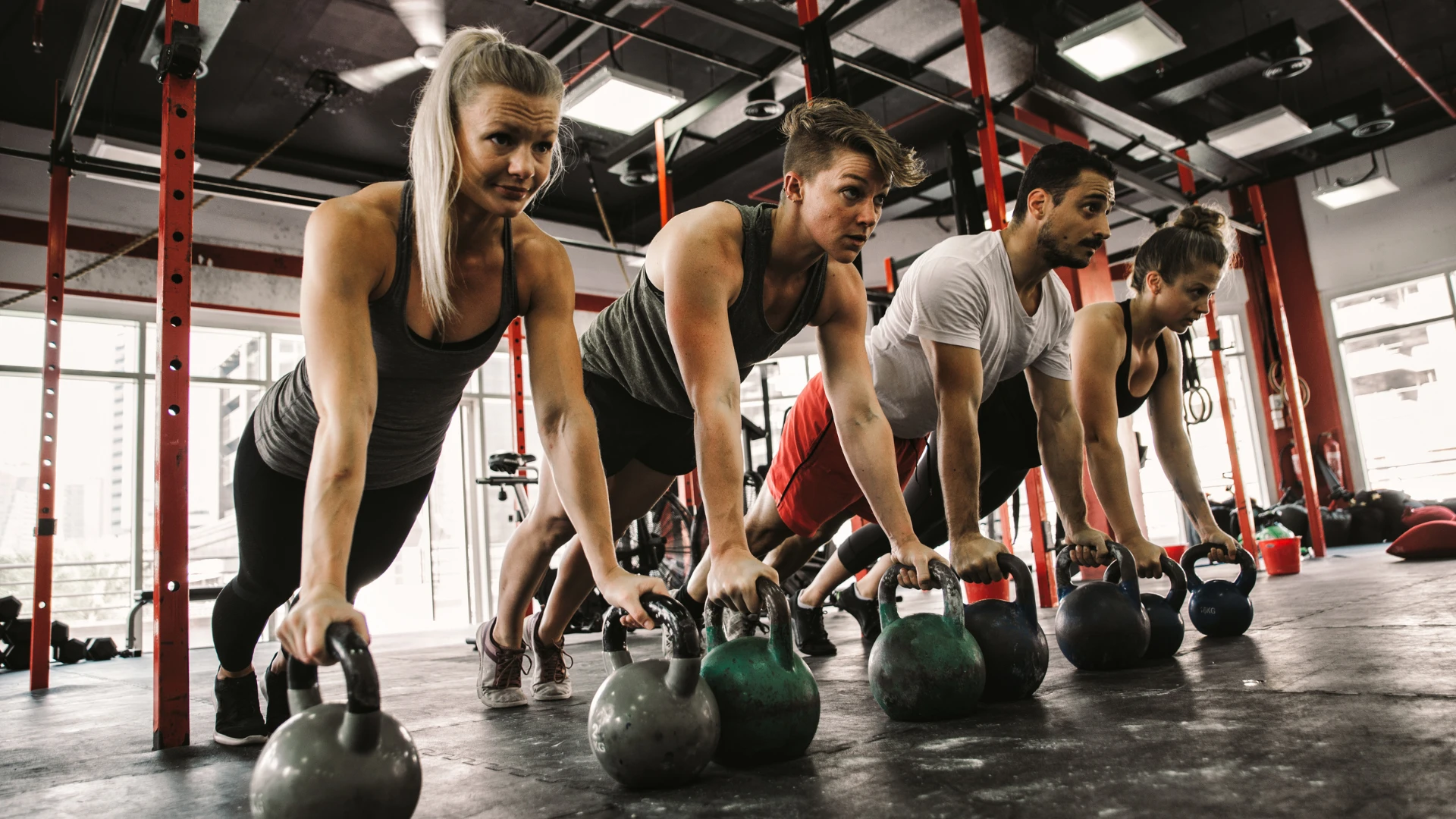 Entrenamiento híbrido en grupo en HY-PE Madrid